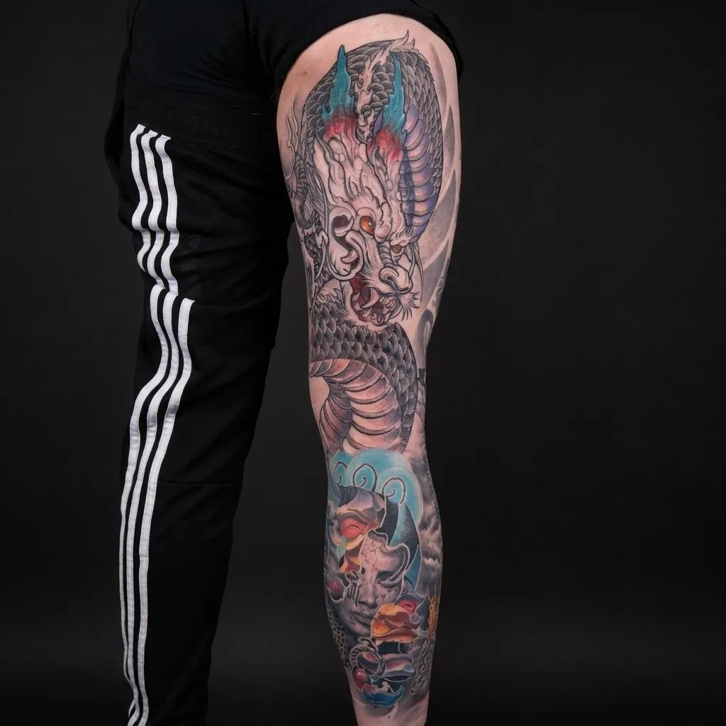 Japansk / oriental tattoo by Ink Story Kristiansand